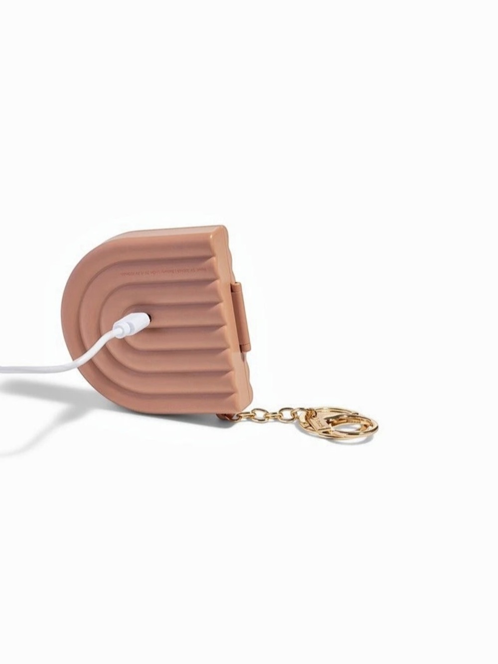 Kitsch LED Compact Mirror Keychain Pink - Picture 4 of 4
